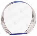 BLUE ROUND ACRYLIC