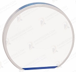 BLUE ACRYLIC ROUND