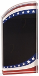 STARS & STRIPES ROUNDED ACRYLIC