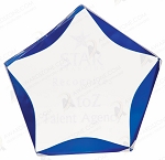 BLUE LUMINARY STAR ACRYLIC