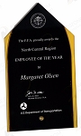BLACK/GOLD STEEPLE SILHOUETTE ACRYLIC