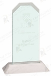 JADE FROSTED CLIP CRNR ACRLC BLACK BASE
