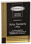 BLACK DIAMONDS RECTANGLE ACRYLIC