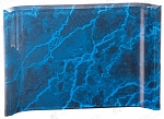 BLUE MARBLE ACRYIC CRESCENT