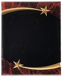 RED MARBLE SHOOTING STAR ACRYLIC PLAQUE