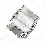 CRYSTAL CUBE PAPERWEIGHT