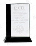 PEDESTAL CRYSTAL 6 1/2