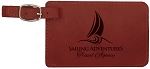 Rose Leatherette Luggage Tag