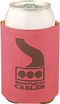 Pink Leatherette Beverage Holder