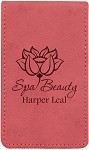 Pink Leatherette Manicure Set