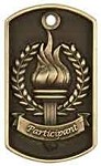 2 inch 3D Participant Dog Tag