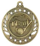 2 1/4 inch  Golf Galaxy Medal