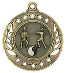 2 1/4 inch  Martial Arts Galaxy Medal