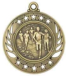 2 1/4 inch  Cross Country Galaxy Medal