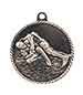 2 inch  Wrestling High Relief Medal
