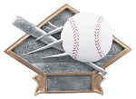 6X8.5 BASEBALL DIAMOND PLATE-LargeT 