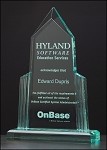 Spire  Clear Acrylic Award. 6