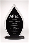 Flame Series Acrylic Award 4-1/2
