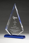 Arrow Series Award with Blue Highlights 5-1/2