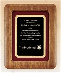 American Walnut Frame Plaque 12