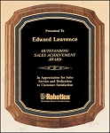 American Walnut Notched Plaque 7