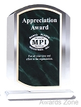 Marble Trophy Acrylic-Matching Series-Green