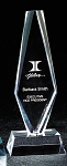 Acrylic Tower Award Ultra Clear  Small