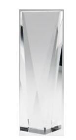 Faced optical Crystal Award