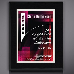 Aberdeen Black Plaque 8