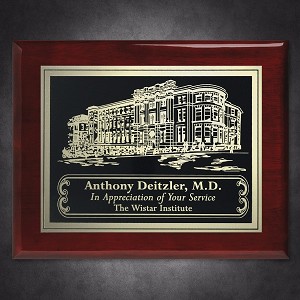 Aberdeen Rosewood Plaque 8