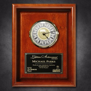 Americana Framed Wall Clock 10