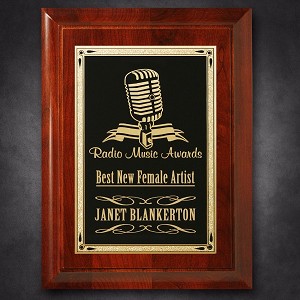 Americana Raised Panel Plaque 9