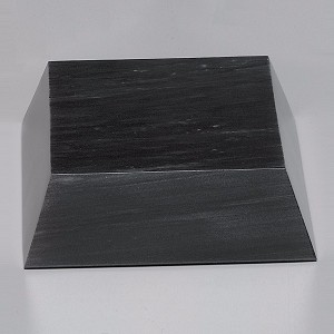 Black Marble Beveled Base 6-1/4