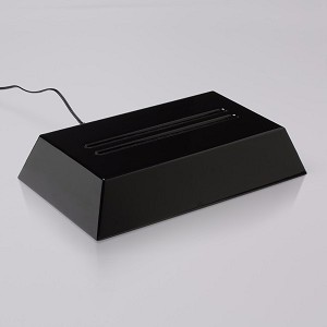 Elite Black Piano Finish Rectangle Base 11
