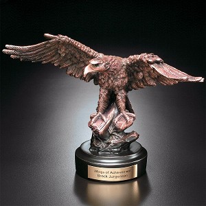 Eagle on Rock 8-1/2
