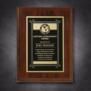 Econo Cherry Plaque 6