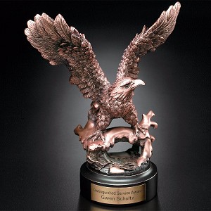 Perched Eagle 7-1/2