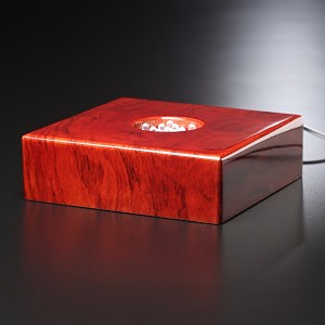 Premium Rosewood Lighted Base 7