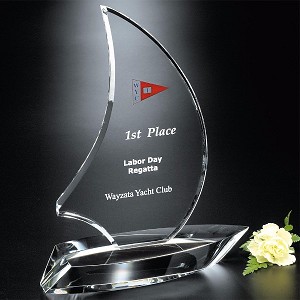 Sailboat Award 9-1/4