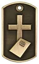 2 inch 3D Religion Dog Tag