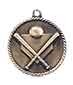 2 inch  Baseball High Relief Medal