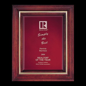 Cherry Award Plaque - Maroon