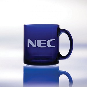 Blue Tempered Coffee Mug