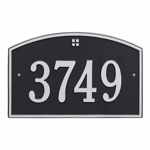 Black Silver Cape Charles Standard Wall One Line
