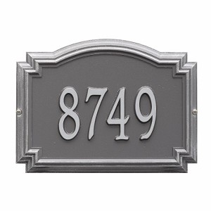 Pewter Silver Williamsburg Standard Wall One Line