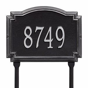 Black Silver Williamsburg Standard Lawn One Line