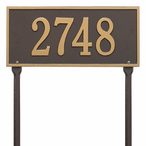 Bronze Gold Hartford Standard Lawn One Line
