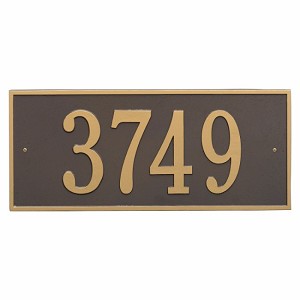 Bronze Gold Hartford Estate Wall One Line