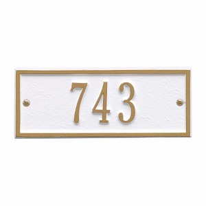 White Gold Hartford Petite Wall One Line