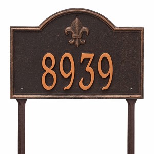 Oil Rubbed Bronze Bayou Vista Standard Lawn One Line